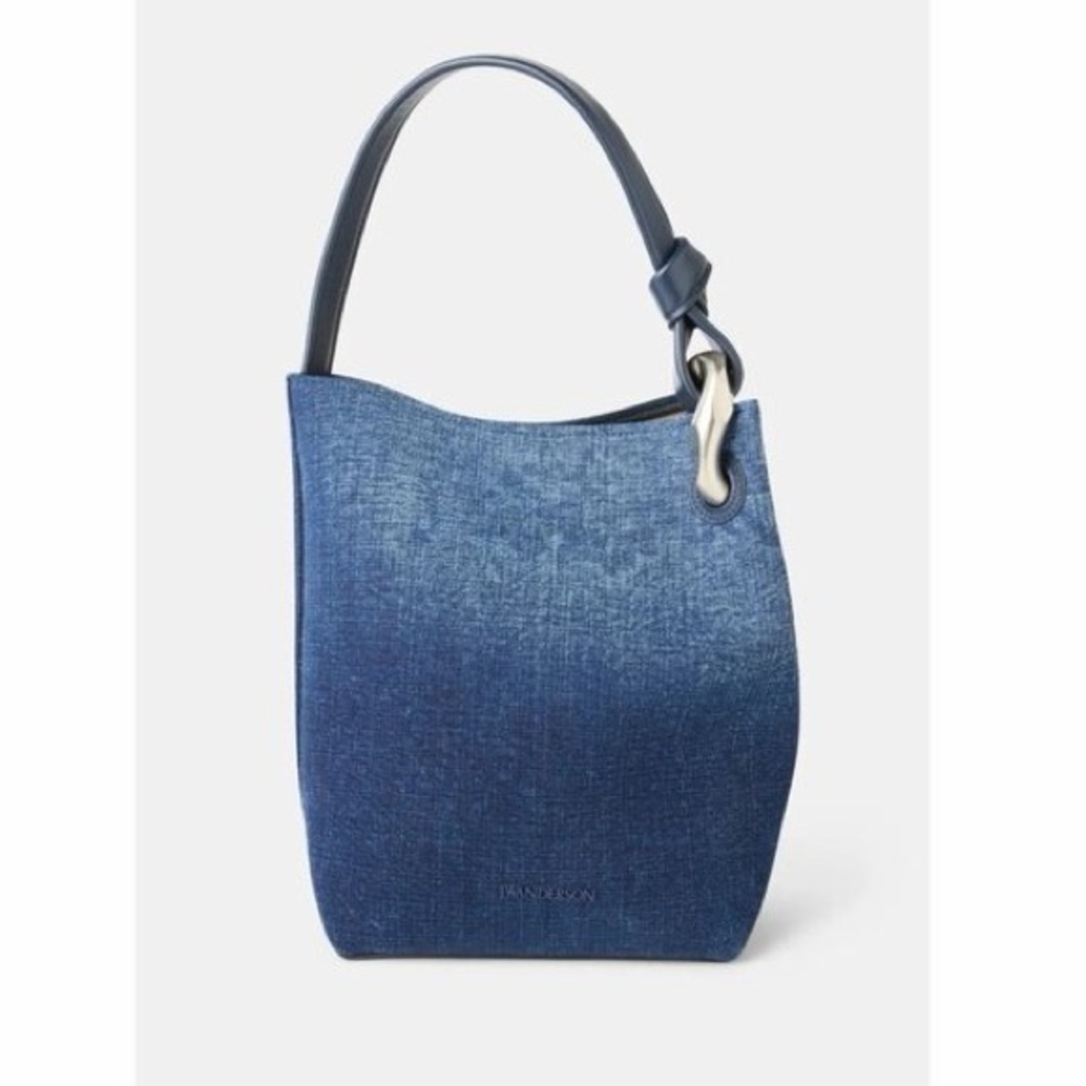 JW Anderson The JWA Corner Denim Bucket Bag